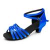 Dámské boty na latinskoamerické tance s měkkou podrážkou Dětské dívčí boty na latinskoamerické tance Dětské dámské profesionální taneční boty Nízký podpatek 4 cm