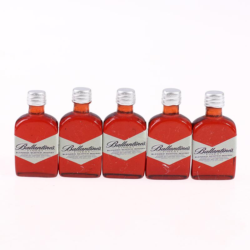 3/5 stk 1:12 Dukkehus Miniatur Whisky Flaske Vin Drik Flaske Drikke Dukke Dekoration