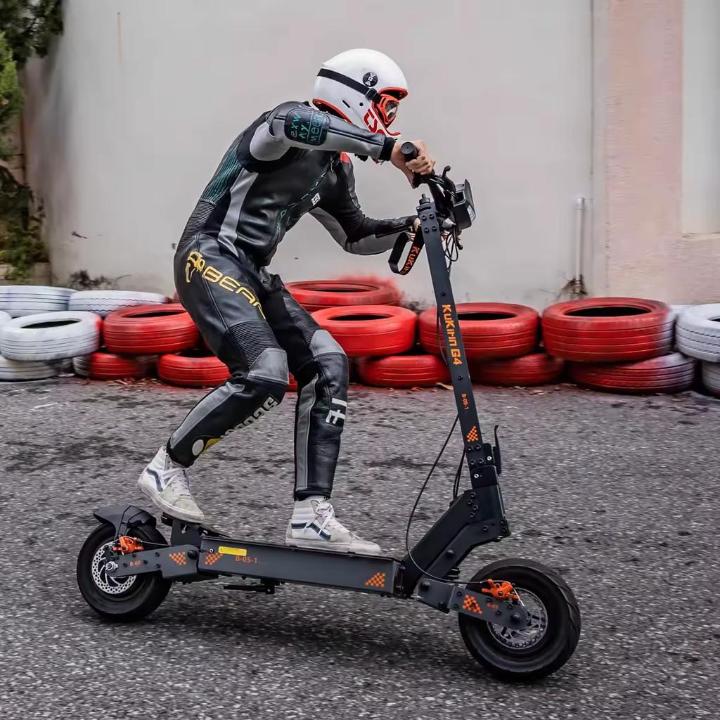 EU Kukirin G4 Monopattino Elettrico Off-Road a Lunga Percorrenza 11 pollici con Pneumatico Vuoto 2000W Batteria 60V-20AH Autonomia Massima 75KM Velocità 70KM/H