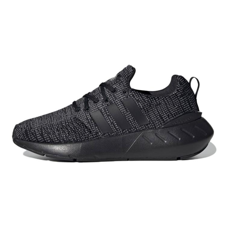 (GS) adidas originals Swift Run 22 Core Black Grey Kids GW8166 EU 35⅔