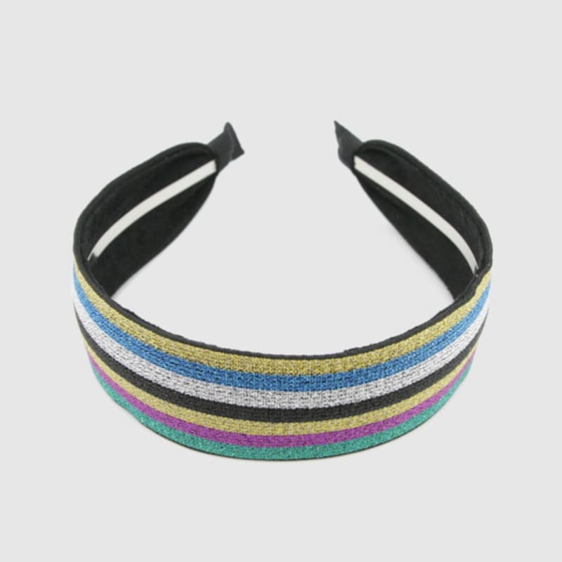 LALA Twinkle Stripe Hairband P-Mint