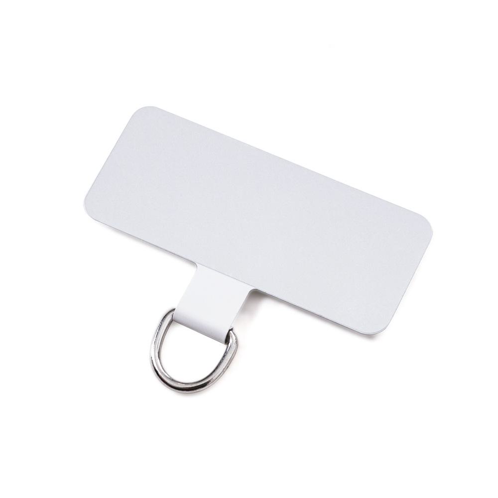 Stainless Steel Mobile Phone Lanyard Clip with Ultra-Thin Protective Film for Outdoor Sports.