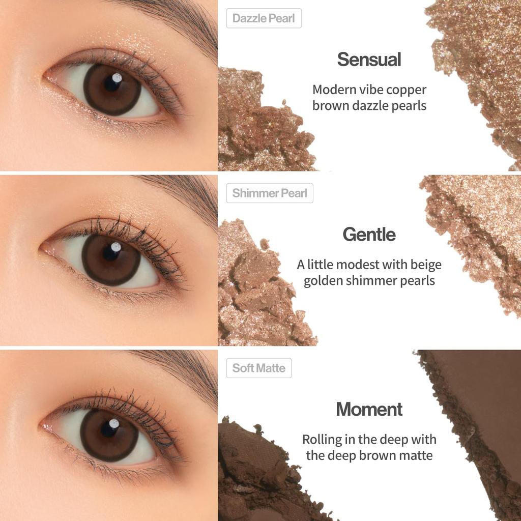 Unleashia Glitterpedia Eyeshadow 2 All of Brown Glitterpedia Eye Palette Palette Eye Makeup Point Makeup Vegan Cosmetics Korean Cosmetics [UNLEASHIA]