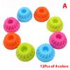 12 teile/satz Silikon Kuchen Form Muffin Cupcake Kürbis Form Reusable Backen Formen