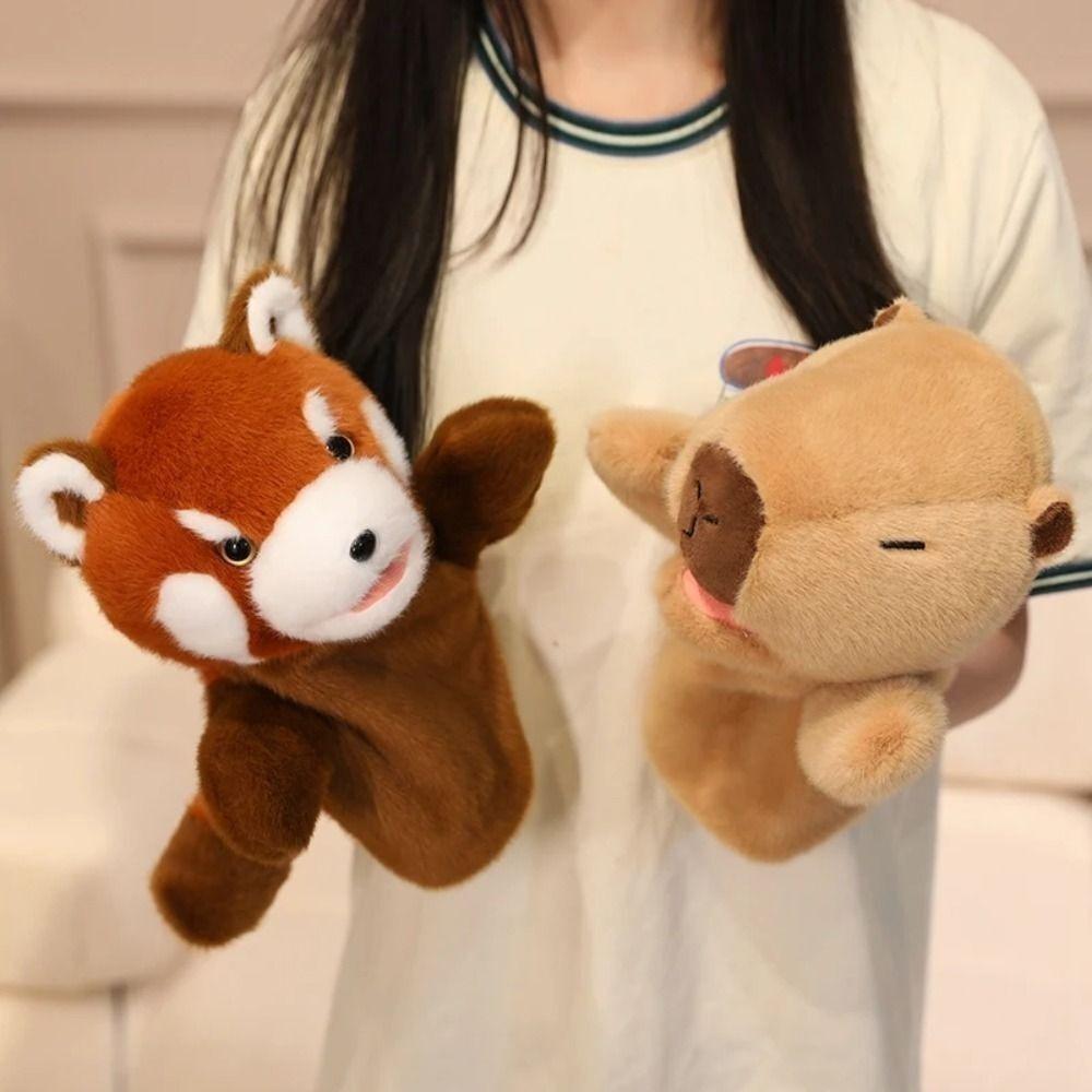 Kawaii Dolls Animal Hand Puppet Soft Stuffed Toy Stuffed Plush Animals  Educational Toys