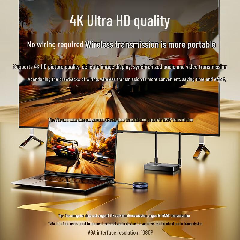 BIAZE R40 4K Wireless HDMI Screen Mirroring Adapter