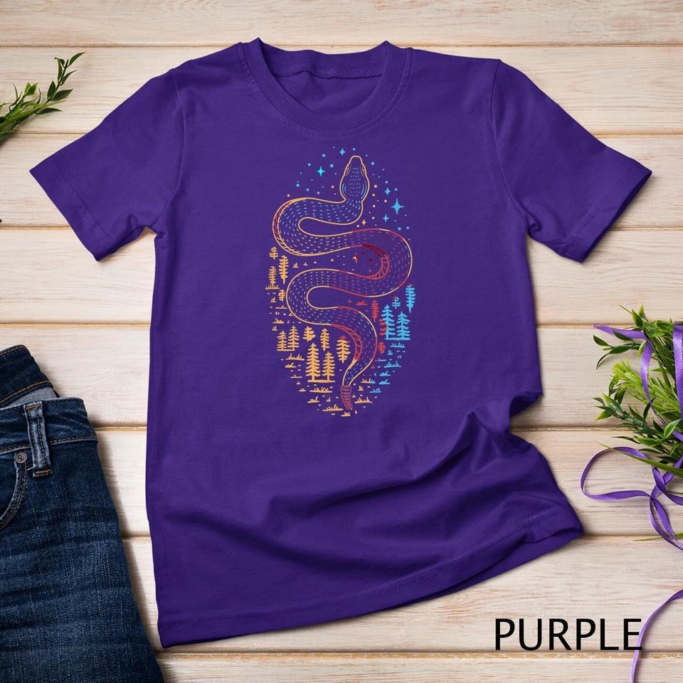 Snake Pattern Snake Owner Gift Viper T-Shirt Unisex T-shirt 6 L