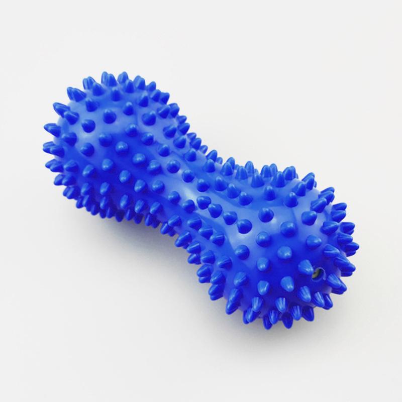 PVC Spiky Peanut Massage Ball for Acupressure, Yoga, and Fitness