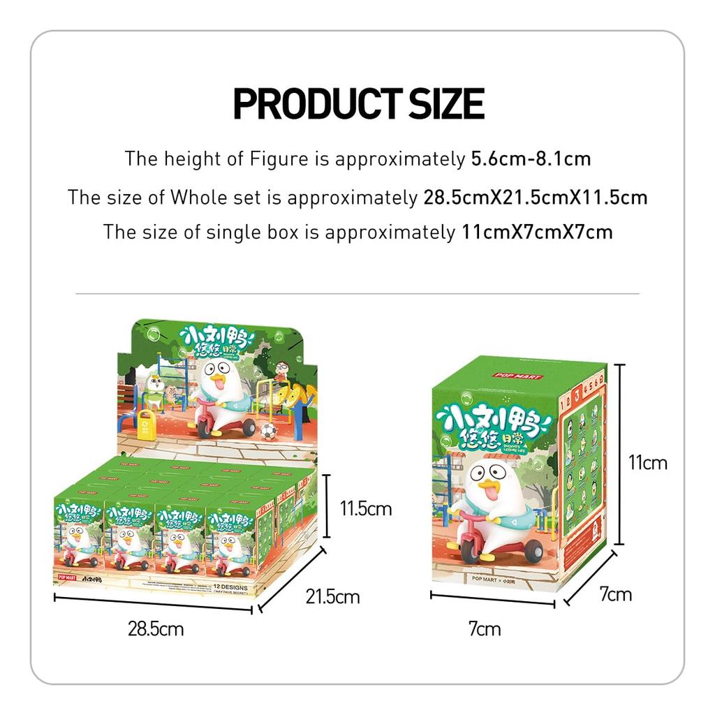 POP MART Leisure Life Series POP MART Gacha Gacha Blind Box Figure Plastic Model Premium Toy PVC Soft Vinyl Original Character Birthday Present