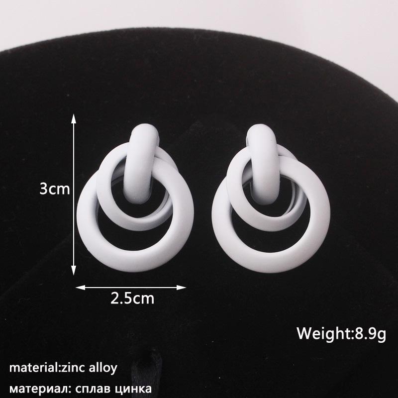 Simulated Pearl Women Dangle Earrings Korean Elegant Crystal Wedding Jewelry Party Gifts Boucles D'oreilles