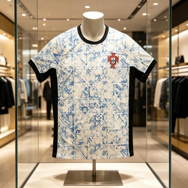 New Portugal Special Edition Sport Shirt Retro Y2K Design T-Shirt Suitable for Men Women Summer Breathable Top Family Kids Tees 2XL