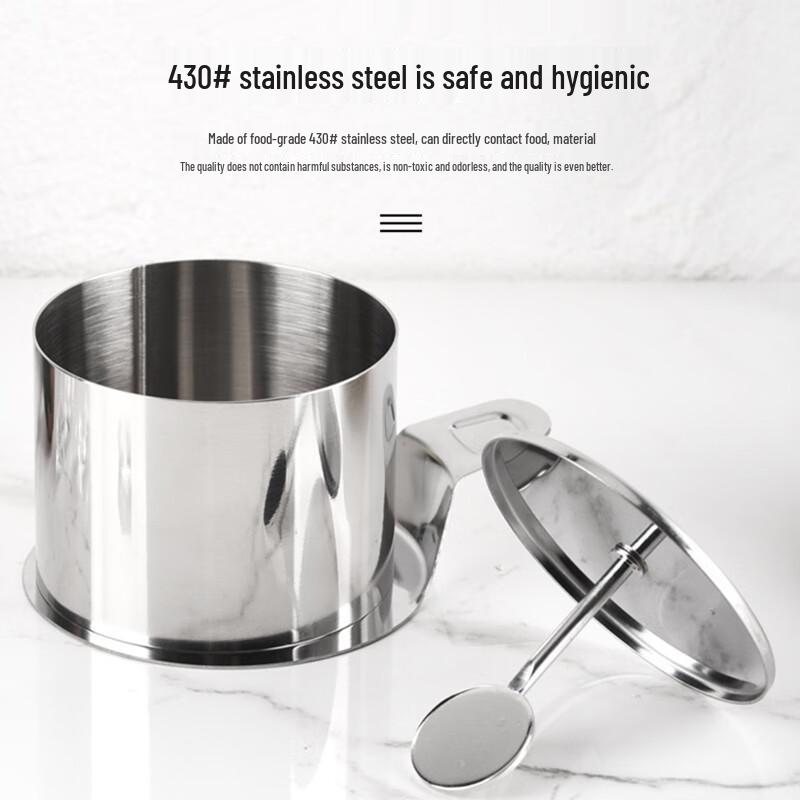 Jiwanggu Stainless Steel Seamless Mousse Ring Set Standard
