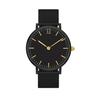 Waterproof Movement Steel Chain Watch Light Luxury Niche Minimalist Wind Steel Mesh Belt Slim Watch Lady