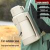 Large Capacity 304 Stainless Steel Thermos Cup - Portable Outdoor Travel Kettle for Hot Water