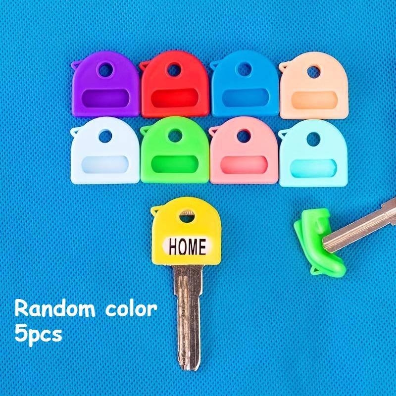 

20/10/5pcs Key Covers Caps, Key Identifiers with Labels,Soft Stretchy Key Covers for House Key,Cute Key Head Protectors