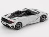MINI GT Scale McLaren 750S Spider Cirrus Grey Finished Model 1/64 (Left-Hand Drive) MGT00973-BL