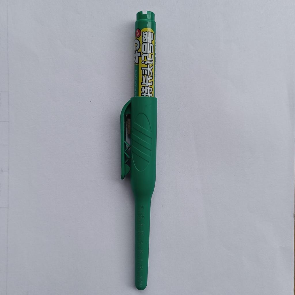 45mm Refillable Long-Nozzle Deep-Hole Marker Pen, Oil-Based & Waterproof for Construction