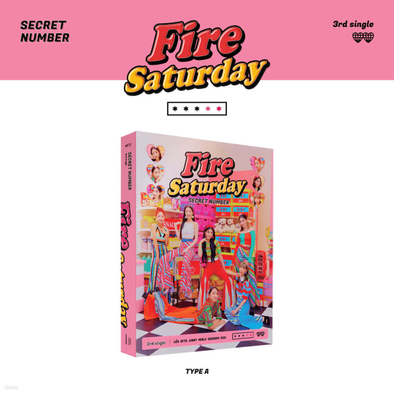 SECRET NUMBER - Fire Saturday [Randomly Sent Out of 2 Types]