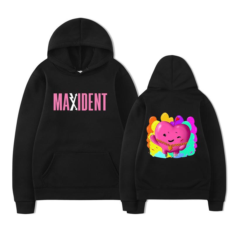 

Stray MAXIDENT Hoodies Singer Graphic Printing Sweatshirts for Fans Casual Long Sleeve Men Women Clothing Sudaderas Hoody S