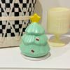 1Pcs Creative Christmas Tree Toothpick Holder High-end Desktop Decoration Ornament High-value Cotton Swab Atmosphere