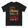 Christmas Celebration With Autism Awareness T Shirt Support Top