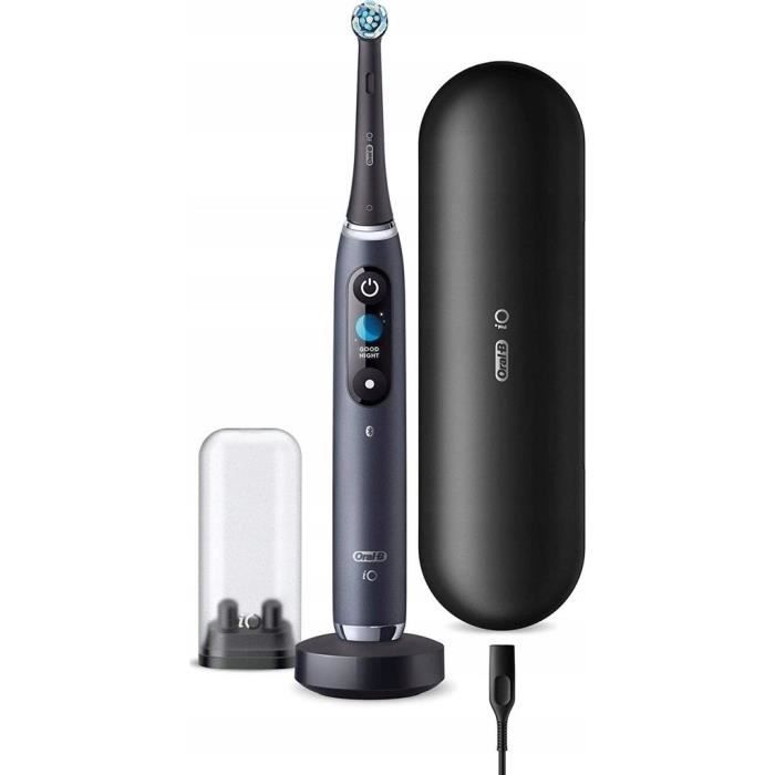 Brosse à dents électrique - Oral-B - io série 9n - Noir - Rechargeable - 4 modes de brossage