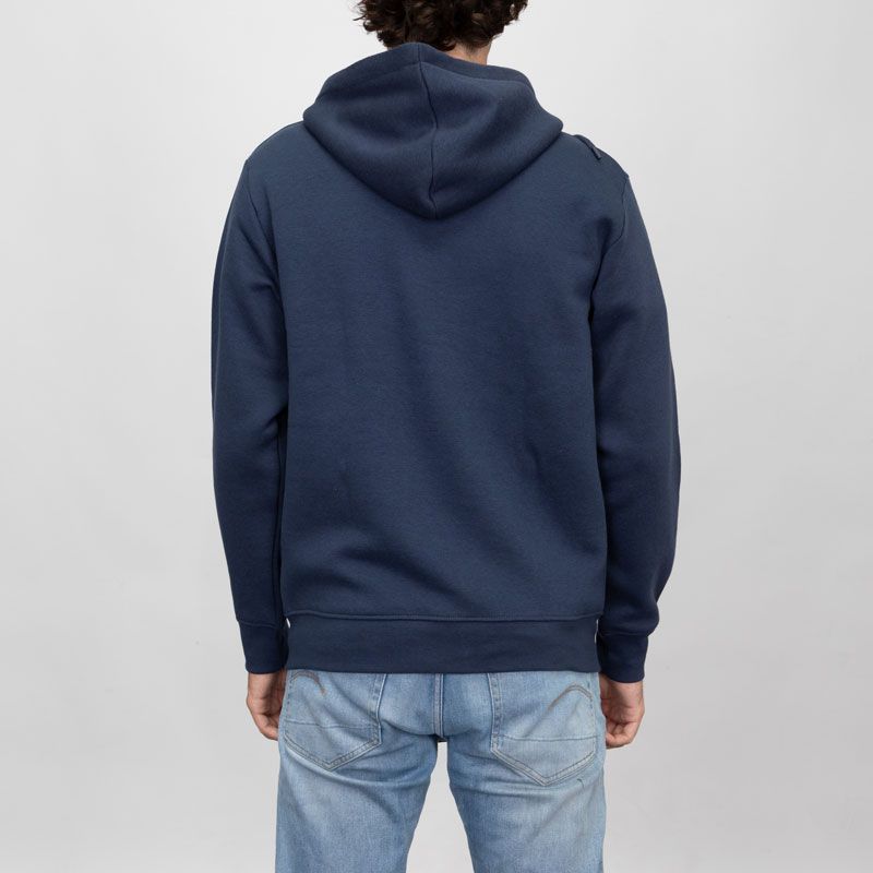 Navy Zip-up Hoodie Sylvain Men PANAME BROTHERS