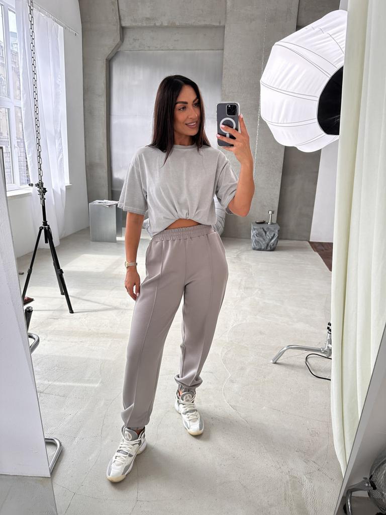 Женские брюки PEONY Джоггеры 7XL Серый (2208244-60-62:165)