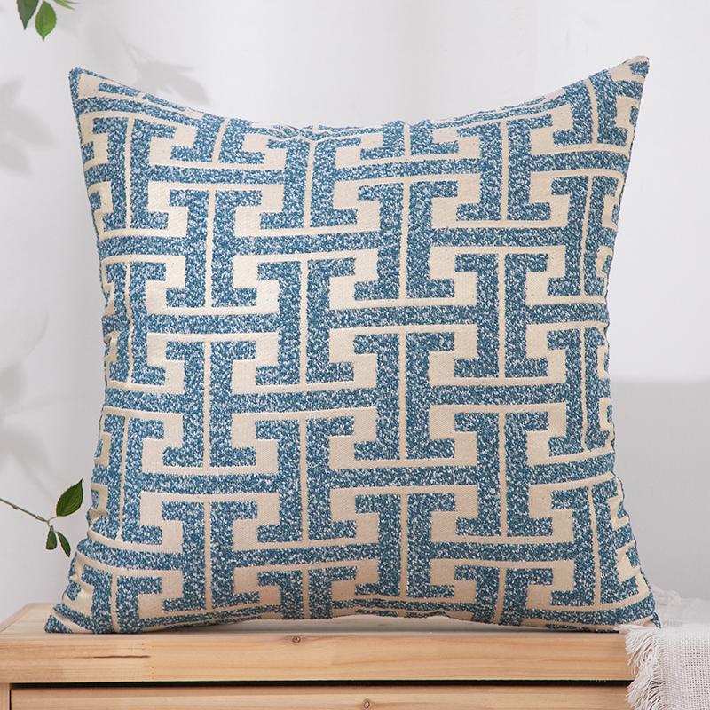 1 Pc Chenille Jacquard Throw Pillow Cover Home Sofa Decoration