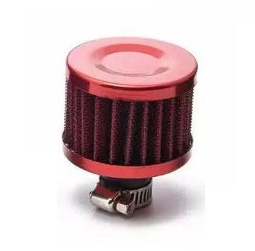 

1Pcs Car Secondary Intake Filter Air Filter Mini Small Mushroom Head Filter Air Purifier Car Accessories Cold Air Intake червоний