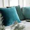 Dutch Velvet Solid Color Cushion Cover - No Logo Pillow Case for Office, Car, or Sofa