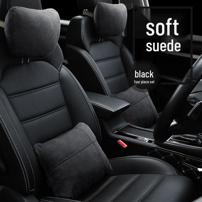 Car Headrest Pillow: S-Class Maybach Mercedes-Benz BMW Seat Lumbar & Neck Support