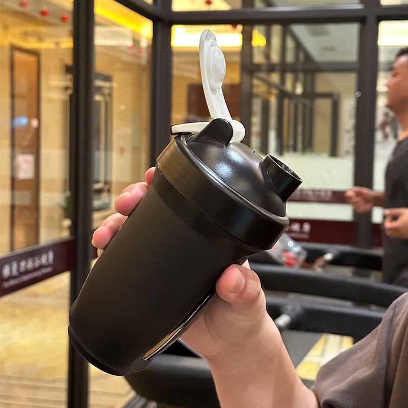 Portable Shaker Cup for Protein and Smoothies - Handheld Gym Fitness Mixer