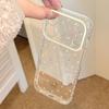 Korean Style Simple Colorful Little Love Heart Transparent Shock Proof Phone Cover Case for iPhone 17 16 15 14 13 12 Pro Max
