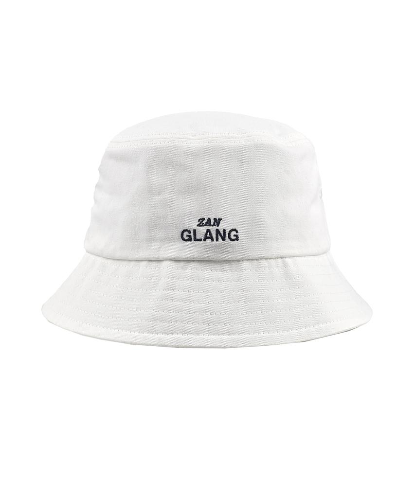 Jangeulang White Basic Bucket Hat