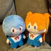 15cm NEON GENESIS EVANGELION Rei Ayanami Asuka Kawaii Figure Plush Toys Cartoon Stuffed Plushie Anime Character Dolls Soft Cute