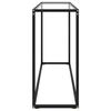 VidaXL Table console Transparent 120x35x75 cm Verre trempé