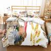 Chicken Duvet Cover King Queen Size Watercolor Rooster Bedding Set for Kids Teens Adults Farm Animal Polyester Comforter Cover