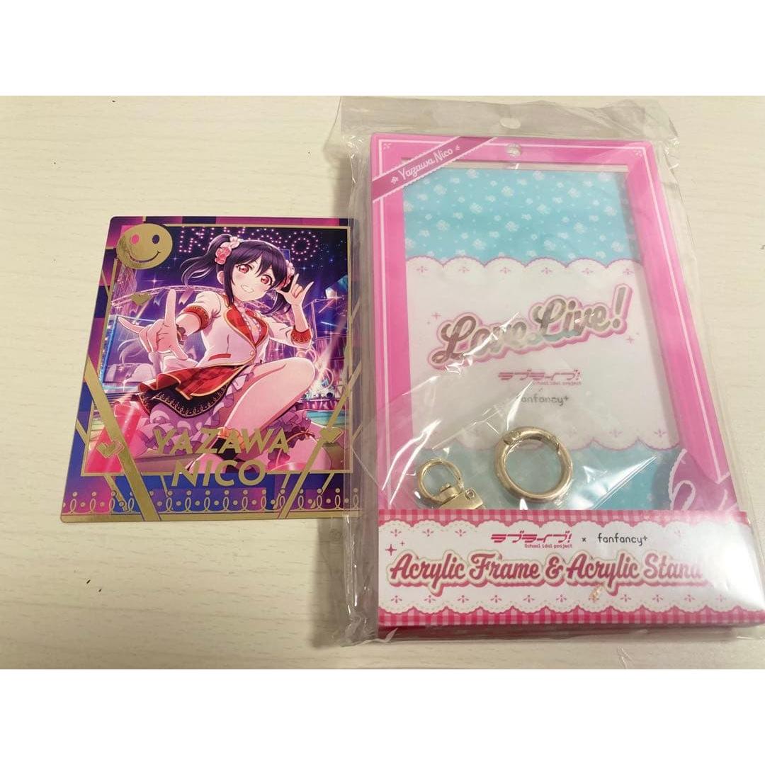 Love Live! Nico Yazawa GIGO collaboration cafe acrylic stand frame