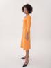 Bemon Signature V-Neck Dress_Orange