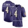 Baltimore Ravens NFL Football Jersey 0 Smith Embroidered Game Practice Uniform Men Unisex Cotton