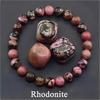 8Mm Natural Epidote Zoisite Stone Bead Bracelet Homme Quartz Lava Tiger Eye Bracelet Made Of Natural Stone Jewelry