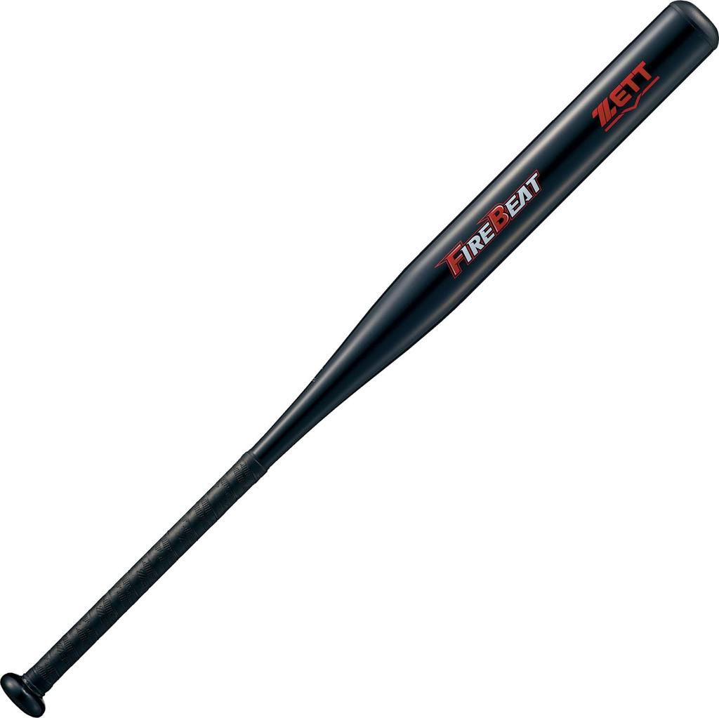 ZETT Fire Beat Softball Size Metal 720g Black BAT53454 Bat, 3, (Super Duralumin), 84cm, Average, (1900),