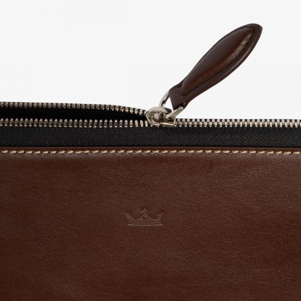 Lambda Napa Leather Clutch Bag Golf Pouch 32913