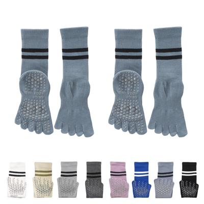 UPBEATLIFE Pilates Yoga Suitable for All Unisex Women's Socks, Socks, Five-Toe Socks, Non-Slip, Long, Warm, Moisture-Wicking, Breathable,
