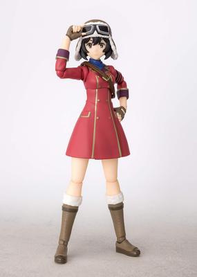 TAMASHII NATIONS Spirits Kotobuki Squadron of the Wilderness Kirie 135mm Painted Movable Figure S.H.Figuarts Approx. PVC&ABS
