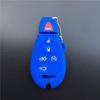 6 Button silicone car Key cover case For Chrysler for Jeep   for Dodge Grand Caravan Durango Charger Journey Key Case