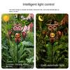 Modern Design IP65 Waterproof LED Owl Solar Light with 360 Beam Angle for Outdoor Garden Courtyard Lawn Decor