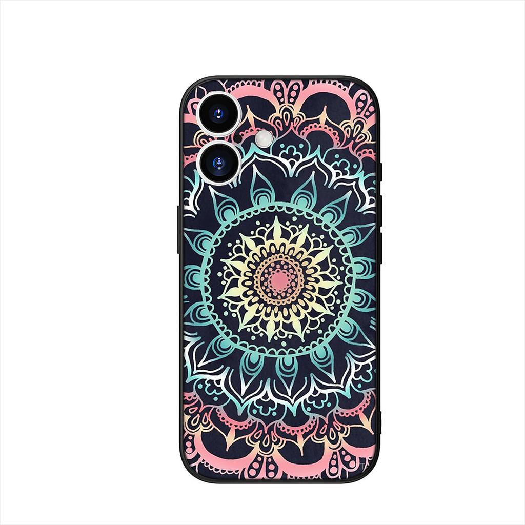 for Samsung Galaxy A55 A54 A25 A36 A17 A26 A35 A33 A34 A37 S20 S21 FE S10 Plus Case Floral Paisley Mandala Flower Texture Rose
