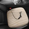 12/24V Car Heated Seat Cushion 17.72"x17.72" Memory Foam Seat Protector Pad with Anti-Slip Bottom